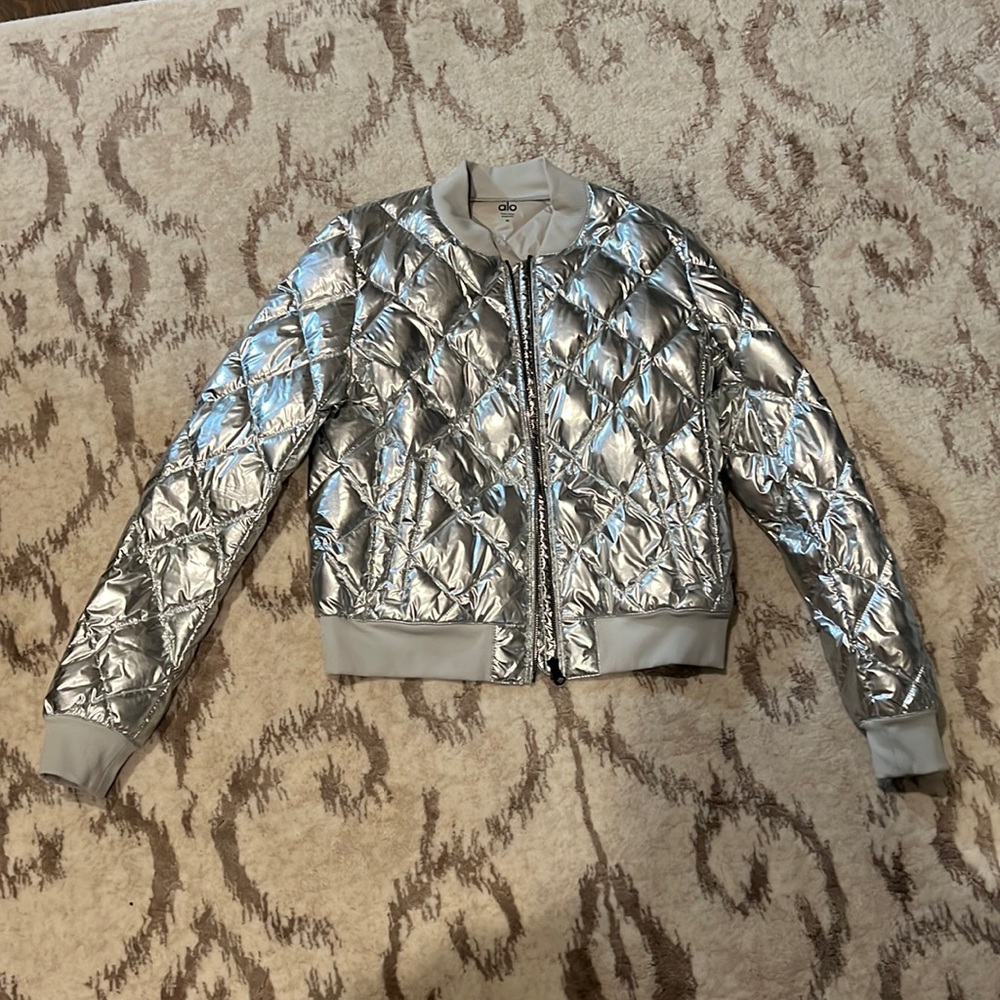 ALO silver jacket